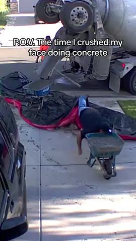 #work #concrete #hardwork #fail #funny #meme #working #DIY #homeimprovement #ridiculousness #2024 #fypage 
