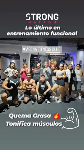 Strong Nation 👊🏻 Quema calorías 🔥 Tonifica músculos 💪🏻✨ #arenacrew #paratii #strongnation #gym #gymrat 