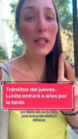 Tránsitos del jueves.. Lunita entrará a aries por la tarde