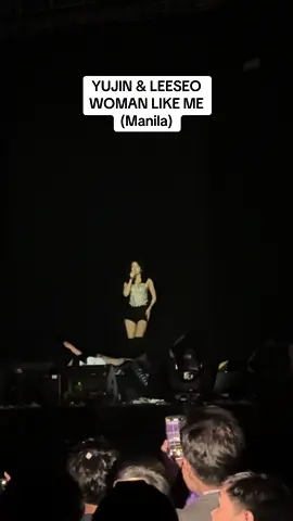 OMG WHY IS YUJIN SO HOT😭😭😭  late post btw took this on 7/13(vid creds to my aunt her phone’s cam is so good) omg its almost been a month since the ive concert and i miss them already😭 #ive #manila #concert #dive #yujin #leeseo #womanlikeme #cover #hot #cute #pretty #bestnight #philippines #fyp #fypシ #meme @IVE.official #dive 