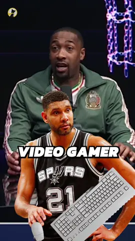 Tim Duncan was a GAMER 🎮  #NBA #timduncan #videogames #gamer #spurs #funny #viral #gilsarena #fypage 