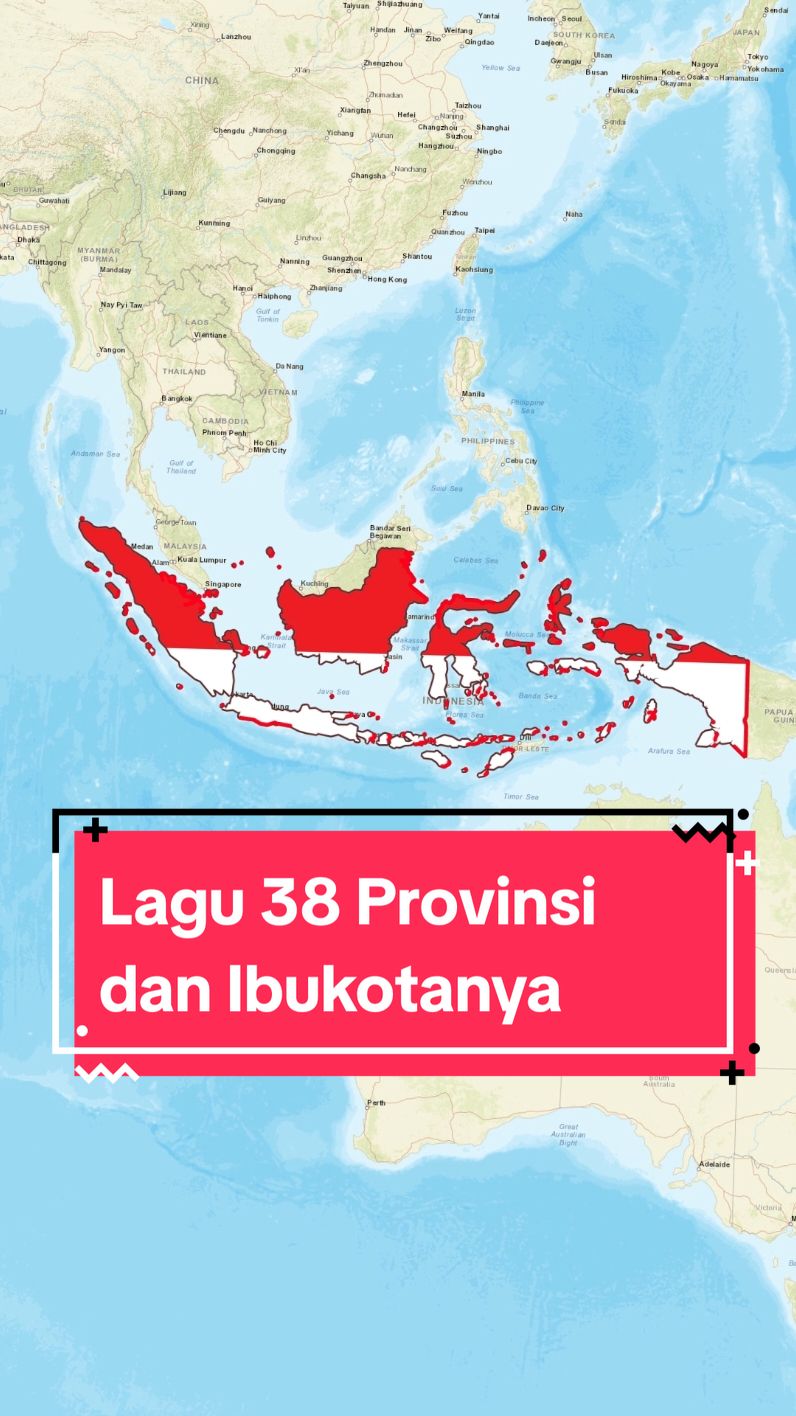 Lagu 38 Provinsi dan Ibukotanya yang ada di Indonesia#fyp #38provinsiindonesia #indonesia #jakarta 