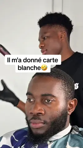 Il m’a demander de faire ce que je veux sur sa tête. Bien evidement j'ai choisi la coiffure la plus facile #canada_life🇨🇦 #nellarrangeur #montreal #barbermontreal #coiffeurmontreal #pourtoi #viral #coiffurehomme 