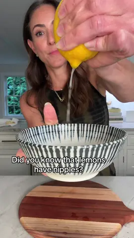 Today I learned that lemons have nipples.