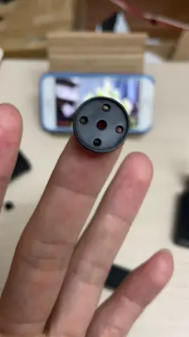 Camera mini cúc áo kết nối với điện thoại từ xa qua wifi #camera #cameramini #camerawifi #cameraminisieunho #cameracucao 