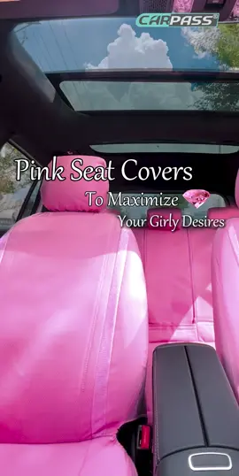 Don't miss it for girls who love pink car interiors! #CARPASS#PinkCarSeatCovers#BlingSeatCovers#CuteCarSeatCovers#GirlyCarSeatCoverForWomen#DiamondSeatCoversRhinestone#PinkCarAccessoriesWomen#SparklySparkleSeatCovers#ShiningSeatCovers#SeatCoversForWomen#BarbiePinkCarSeatCover#GirlyCarAccessoriesSets#CarSuppliesForGirls#Easylnstall#WaterProof#AirbagSafe#ForrosParaAsientosDeCarro