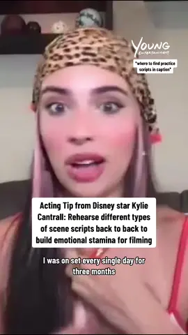 ACTING TIP for BEGINNERS: Did you know that you can easily find scripts on Google to practice your acting?🌟One of the best ways to start getting good at your craft is finding scripts from your favorite TV shows and movies online and reading them as if you were the character! Acting classes are important as you continue to pursue your career in acting, but for now practicing with scripts you can find online is GREAT practice. Better yet! Grab your friend who loves acting to read the script with so you can have a scene partner! Kylie was shining bright in our interview we did with her about her new movie “Descendants: Rise of Red”🌟 FOLLOW FOR MORE🌟🎬 #disneystar #kyliecantrall  #actingtips #actingtraining #actingtechnique #aspiringactress #actingislife #actingaudition 
