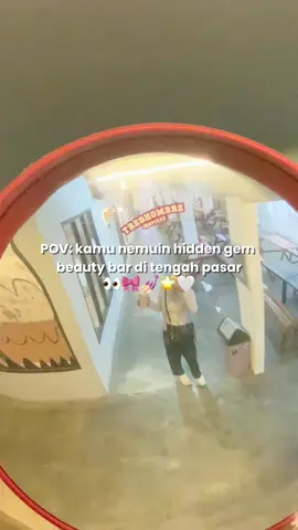 nemu hidden gem beauty bar di dalem pasar😆💅🏻  With Meliora @with.meliora  📍 The Hallways Space, Kota Bandung #beautybar #beauty #nailart #nails #lashlift #xyzbca #fyp #salon #bandung #diskon 