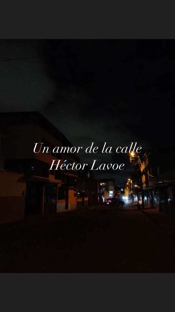 🎙️Héctor Lavoe🎙️ “Un amor de la calle” #CapCut #musica #bolero #parati #romance #nostalgia #70s #fyp #hectorlavoe 