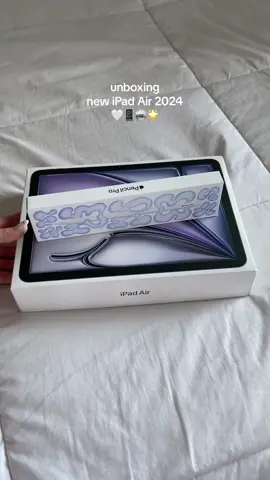 new iPad Air 2024 🤍 #ipad #girls #apple #asmr 