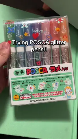 Got these a while ago but didn’t get to try them until now #fyp #art #posca #poscapens #fypシ゚ 