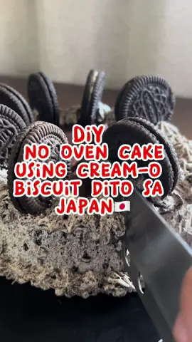 Try niyo rin itong no oven cream o cake ingredients: 2 and half cream o biscuit pack, 2 sachet baking powder, 2 cups 160 ml each fresh milk and meiji chocolate #cake #diycake #oreo #oreocake  #Japan #JapanTravel #VisitJapan #JapanVlog #Tokyo #JapanLife #JapanPhotography   #ExploreJapan #PinoyInJapan #PinoyVlogger #FilipinoInJapan #PinoyLife  #BuhayOFW #Japino#BuhayJapan #FilipinoVlogger #FilipinosAbroad #OFWJapan #couples 