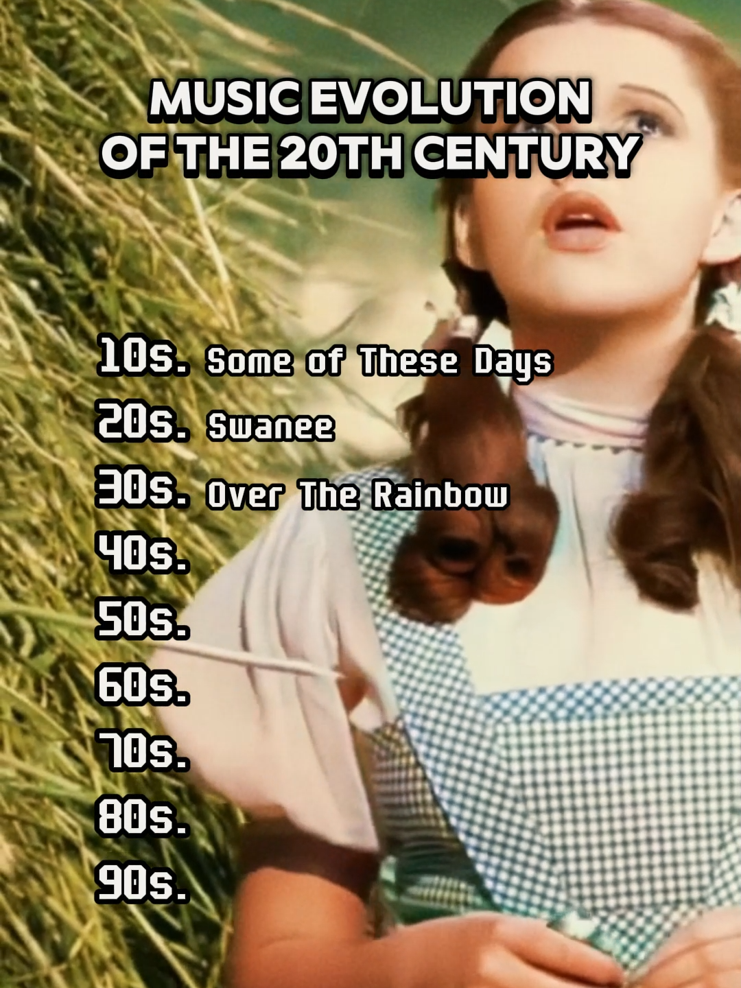 Music Evolution of the 20th Century #70s #90s #80s#70smusic #90smusic#fyp #80smusic #Popular #Song #Music #Classics #Hits #60s70s80smusic #popular #50s #00s #nostalgia #throwback #elvispresley #thebeatles #queenband #michaeljackson