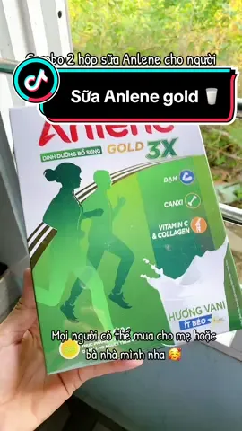 Sữa Anlene🥛🥛 cho người u40 trở lên,có 2 vị vani & socola 🥰 #suaanlene #suaanlene3x #suaanlenegold #food #drink #foodreview 