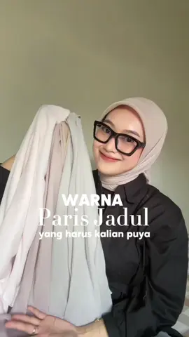 semua akan balik lagi ke paris jadul 😋❤️ #parisjadul #kerudungparis #hijabparis 