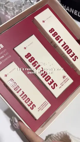 unbox and review with me @KSECRET GLOBAL ‘s Seoul 1988 skincare line!! 🥹💓💓 thanks a lot to them for sending it to me, i absolutely loved it 🎀 you can find it on: • @YesStyle : use rewards cde MYDELICATE10 💓 • @Stylevana : use cde INF10DELI #koreanskincare #kbeauty #skincare #SkinCare101 #ksecret #seoul1988serum #seoul1988essencesnailmucin  #serum #wonyoungism 