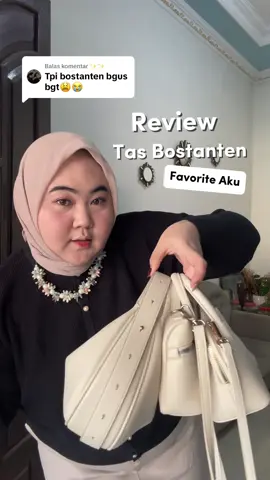 Membalas @✨✨ setiap bostanten ngeluarin model baru bikin gk bisa tidur 😂 bawaanya mau co 😭 btw semuanya warna off white yaaa guys #bostanten #reviewtas #tasviral #tasbostanten #bostantenindonesia 