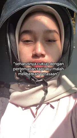 harusnya kemarin tidak melibatkan perasaan