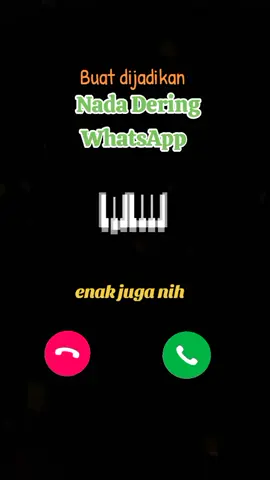buat dijadikan Nada Dering WhatsApp enak juga nih #nada #nadadering #whatsap #whatsappstatus #shopinggaess #yandialviansyah #hiburanditiktok 