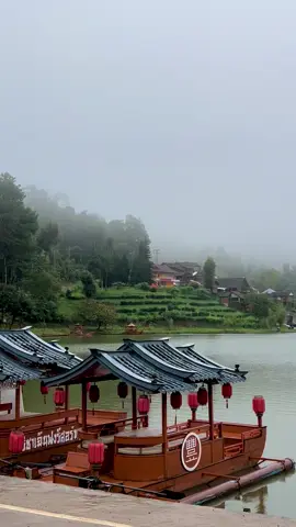 ท้องฟ้าที่ไม่ใช่สีฟ้า🌫️ หมอกหนามากๆเลย🌧️ #หมู่บ้านรักไทย #แม่ฮ่องสอน 