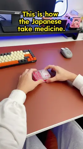 This is how Japanese take medicine.#foryou #japanese #medicine #uranbato 