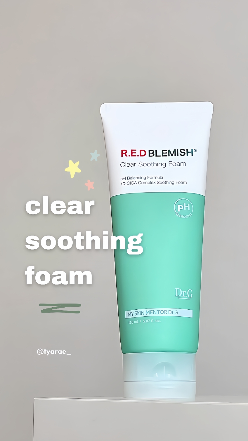 I know it is quite pricey but it worth tha moneyyyhhh✨️😽 ִֶָ༉₊⊹ #cleasingfoam #drg #koreanbrand #koreanskincare #fyp  #cleanser #redblemish  #koreanskincareproducts #clearsoothingfoam  #fypage #foryou 