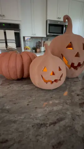 Pottery barn Jack-o-lanterns :unbox with me Feels like Christmas in July k I treated myselt to the @potterybarn Jack-o-lanterns that I've wanted for a while! I'm in love with them! My favorite one is the smallest one! These sell out FAST! I also got these pumpkins that I thought were going to be bigger-But I'm still keeping them. LINKS IN BIO  #potterybarn #potterybarnhalloween #halloweendecor #jackolanterns #unboxwithme