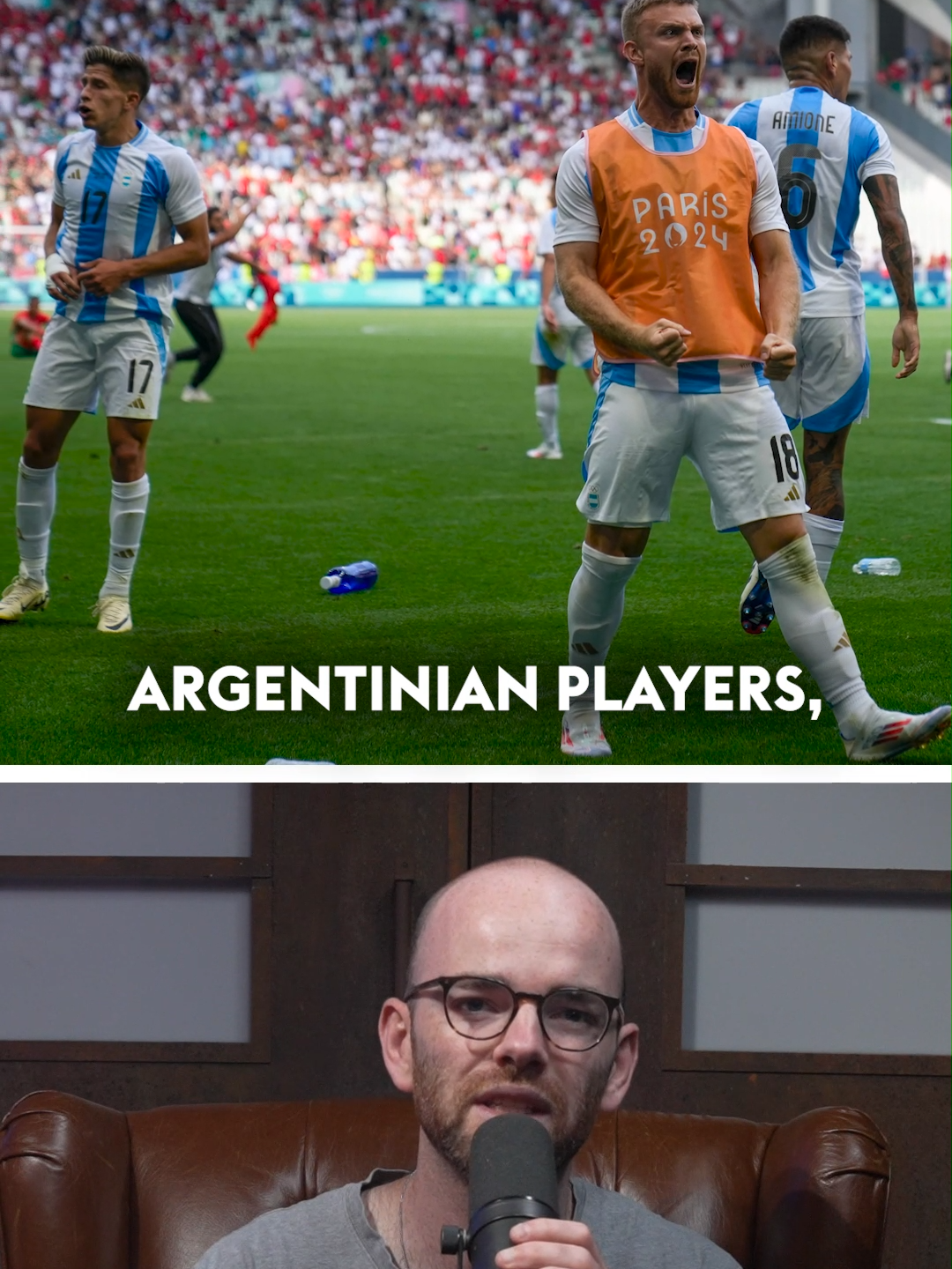 What actually happened in the opening match of the 2024 Olympics? 😲 #olympics #paris2024 #argentina #morocco