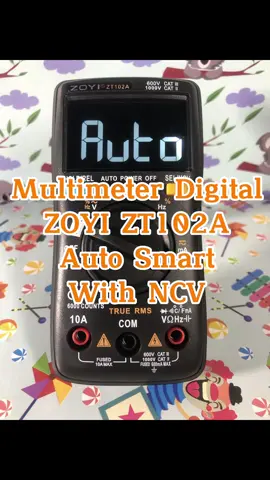 Multimeter Digital Zoyi ZT102A #multimeter #multitester #zoyi #multimeterfiturterlengkap 