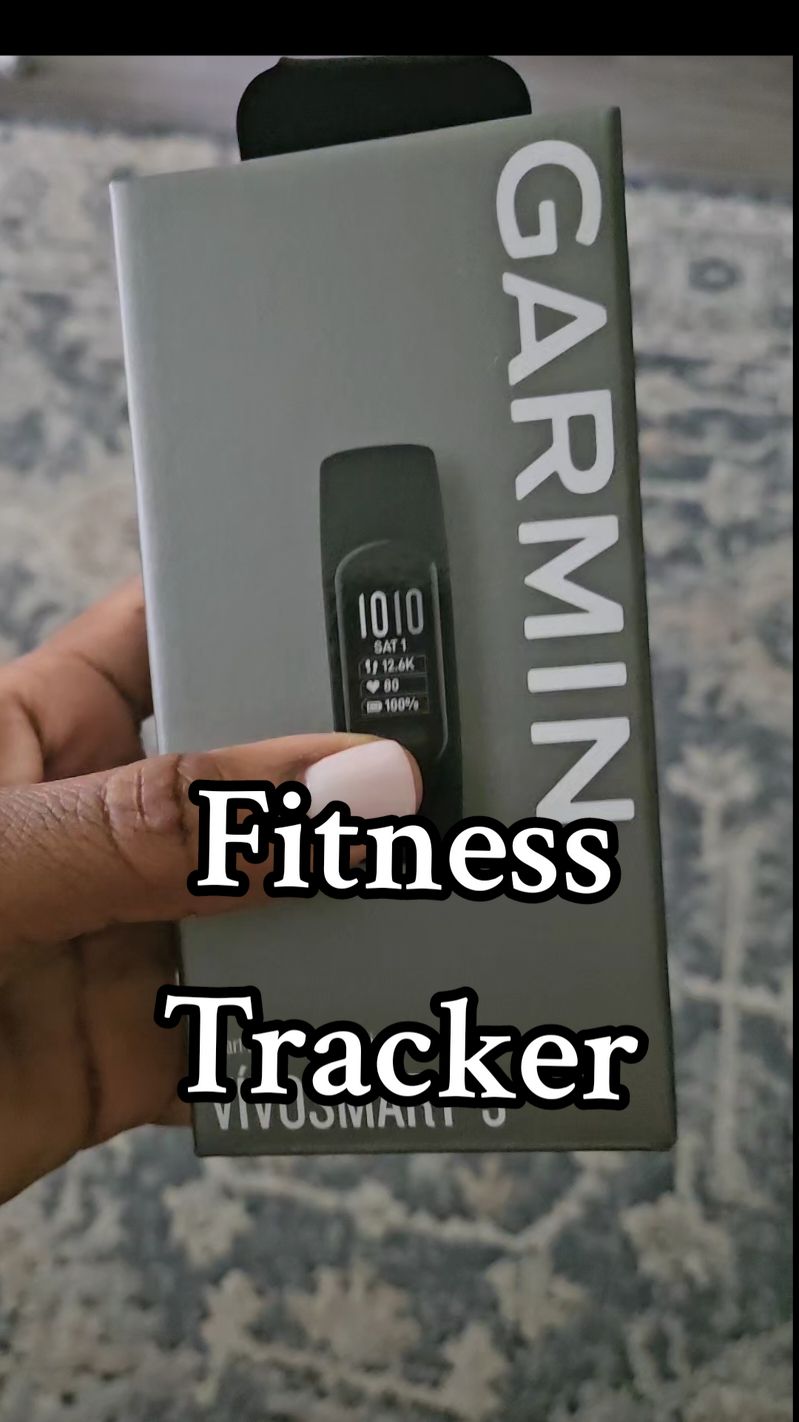 Garmin Vivosmart 5 Fitness Tracker. I purchased my own watch and I like it. #garmin #fitnesstracker #fitnesswatch #10ksteps #watch 