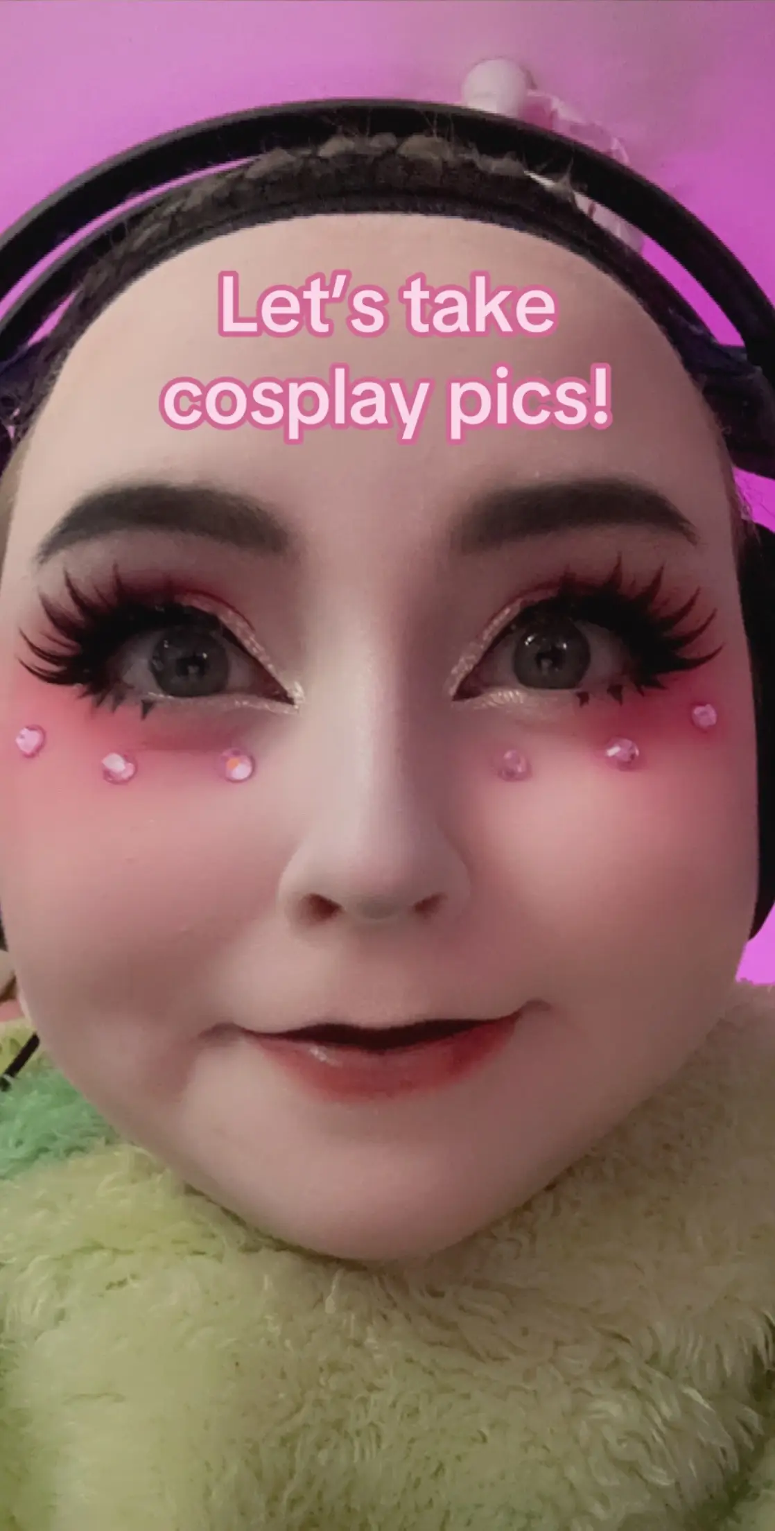 I love this trend #cosplay #cosplayer #hazbinhotel #angeldust 