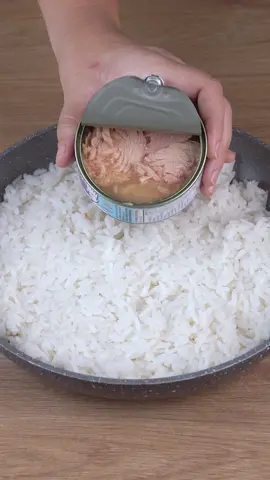Mix tuna with rice, the result will surprise you #cooking #recipes #EasyRecipes #quickrecipes #cook #fish #rice #dinner #viral