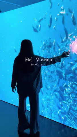 Ideas for a weekend in Warsaw - Melt museum 🌟 📍 plac Powstańców Warszawy 2A, 00-030 Warszawa, Poland #digitalart #meltmuseum #exhibitionwarsaw #warsawplaces #warsawpoland #warszawa 