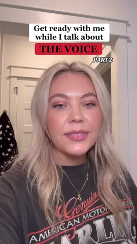 This one is a little all over the place haha but you get the point 😝😂 #thevoice #behindthescenes #realitytv #nbcthevoice #getreadywithme #getreadywithmestorytime #storytime 