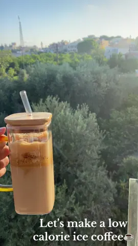 1 cup semi-skimmed milk: about 96 calories, 4 cal from instant coffee. Total=100 calories. You can add ice ofcourse ❤️ #lebanesedietitian #coffee #icecoffee #refreshing #lebanon #ksa #qatar #iraq #uae 