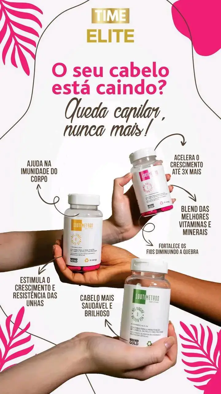 melhor suplemento vitamínico acelera até 3 x o crescimento do seu cabelo ✔️ #ybera  #quedadecabelo  #cabelosaudavel 