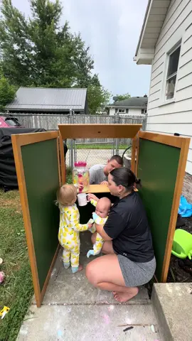 Family lemonade stand #fyp #sahm #2under2 