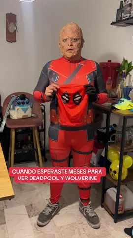 Cuando esperaste meses para ver Deadpool & Wolverine #Humor #deadpoolywolverine #fyp  