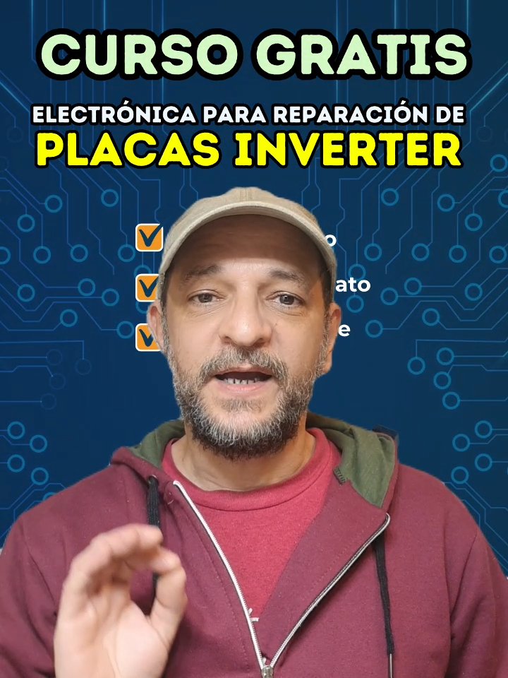 Curso de Placas Inverter Gratis #cursosonline #electronica #inverted #free #learning #edutok