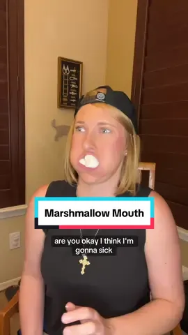 Marshmallow Mouth #lifewithkidsbelikethis #parentlifebelikethis #motherhoodlife #momandkiddoconvos #momsanddaughter 