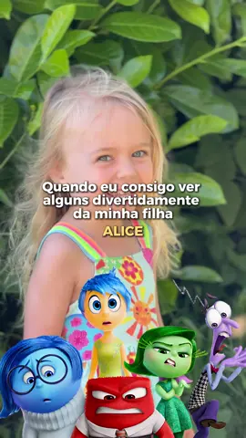Mostrei pra Alice a versão que fiz da Julia, e ela quis que fizesse a versão dela também. Agora quero ver se vocês acertam e me dizem quais desses momentos a mini atriz estava em ação 🤣 #insideout #insideout2 #divertidamente 