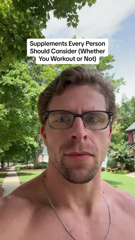 Supplements i believe every human being should consider taking, explained.  #fyp #fitnessmotivation #health #Fitness #fitnesstips 