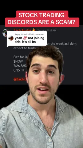 Replying to @nickz820 Stock trading discords. Scam or value? I have my stance, you tell me the best way to learn how to trade! #stocks #optionstrading #daytrader @Stock Dads - Chris 