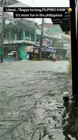 The Filipino spirit is unbreakable 👊... Typhoon Carina,Typhoon ka lng ,Filipino kami🥰