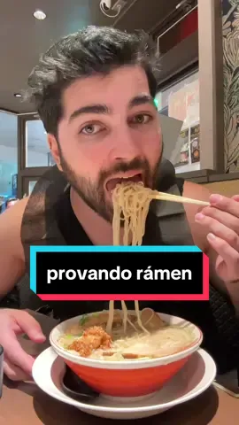 provando rámen tradicional no japão 🇯🇵 #provandocomidas #comidajaponesa #brasiljapao #mukbang #brasileirospelomundo #japao