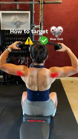 Build 3D Shoulders 💪 3 Exercises To Grow Bigger rear Delt Adjust you form for better gains. #arms #homeworkout #workoutathome #gymmotivation #gymgirl #fyp #gymtips #shoulders #shoulderworkouts #explorepage #gm #Fitness
