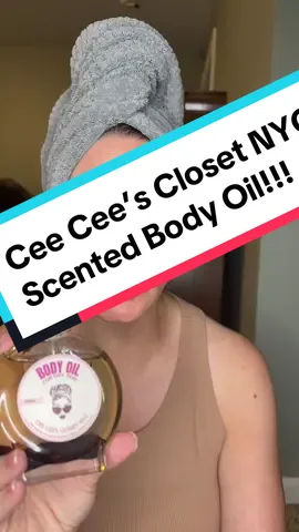 @Cee Cee's Closet NYC LLC knows what she is doing!!! This body oil is so goooooood!!! No greasy feeling and the scent?!?  Awesome!! I got Desire…a fruity floral that I can’t stop sniffing!! Check it out today!!!