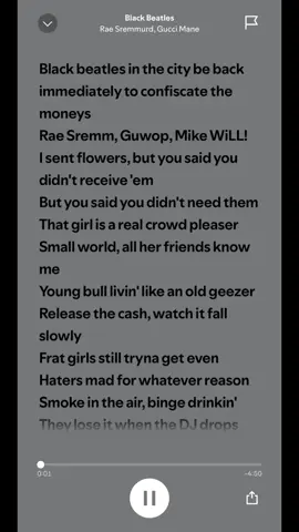 Vibe to the iconic ‘Black Beatles’! 🎶🔥 Enjoy the classic beats and unforgettable rhythm. #BlackBeatles #IconicMusic #CatchyBeats #Spotify”