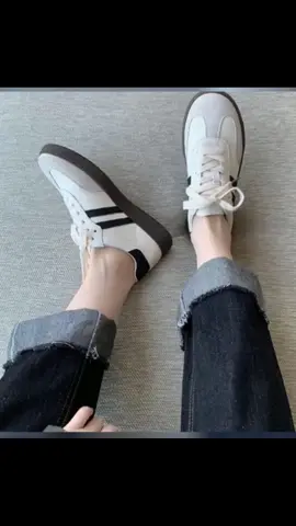 Giày thể thao nữ phối kẻ sọc đế 2cm siêu nhẹ êm chân mới #giaythethaonu #thoitrang #thinhhanh #hashtag #mua #fyp #review #xuhuong 