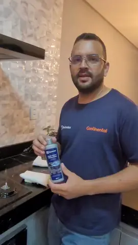 Limpa vidro e vitrocerâmico. Produto excelente no dia a dia #electrolux  @Electrolux 